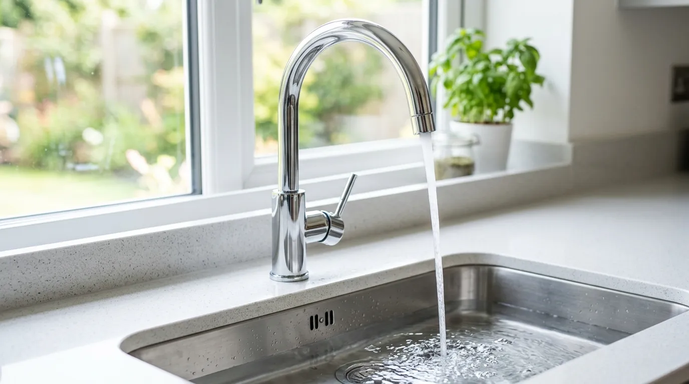 Local Plumbing Master Pros same day plumber fixing a faucet in Bucyrus, KS